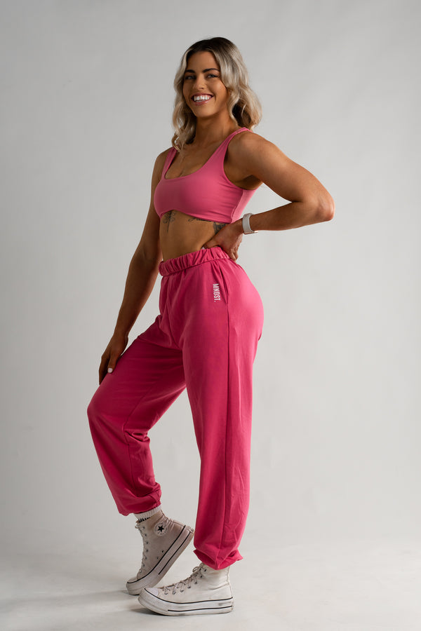 DRIP SPORTS BRA - HOT PINK