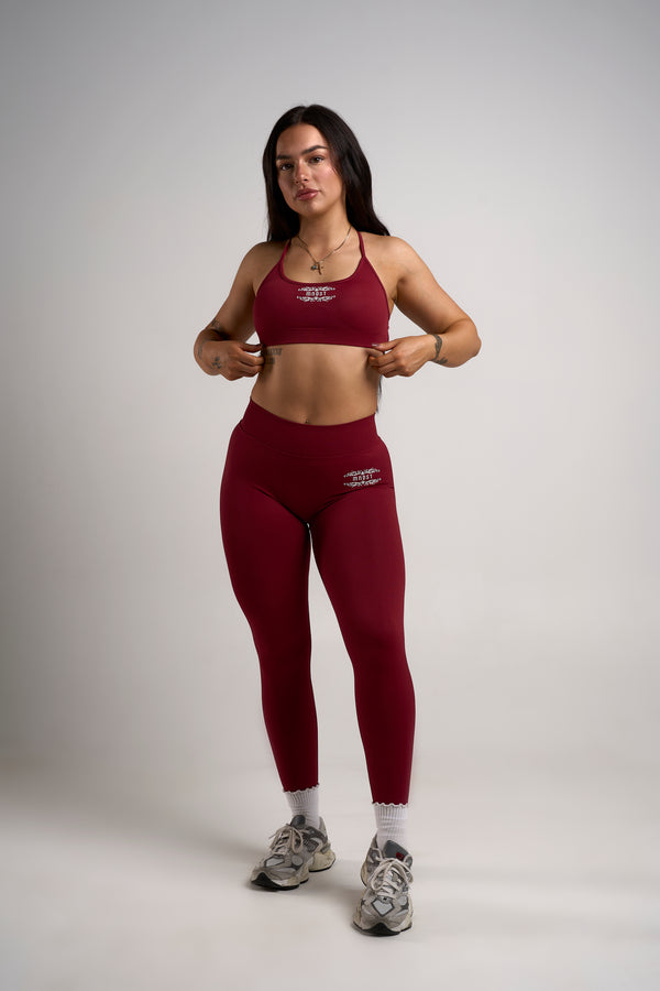 CHARMED SPORS BRA - RUBY